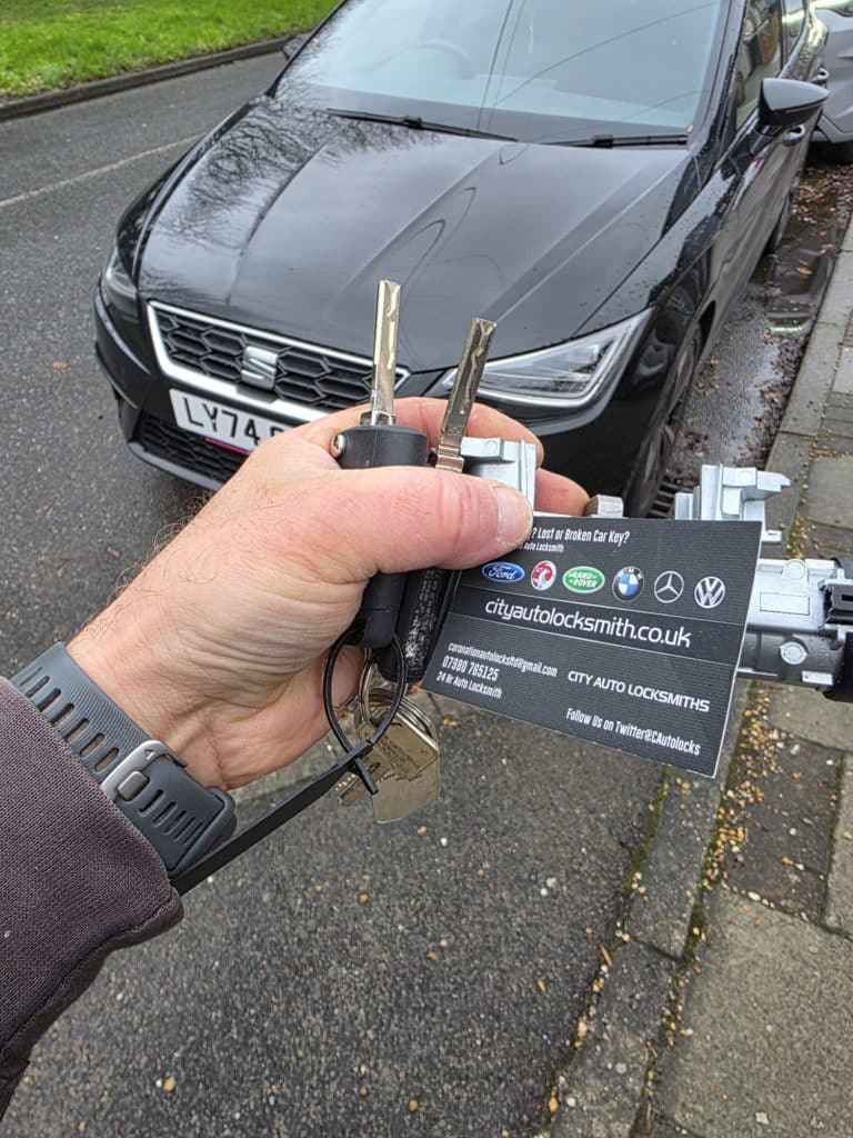 Seat car key fix London